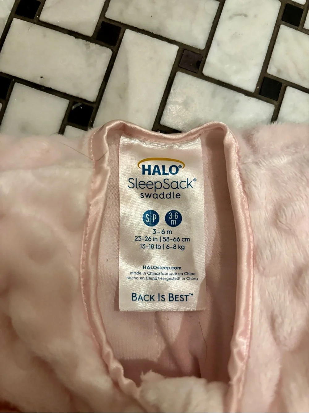Halo plush minky